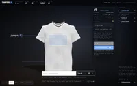 Desktop capture of tshirtbid.lol — one shirt, 565 places, rank is the bid