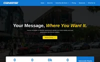 Desktop capture of Car Advertising Experts for Brands and Companies